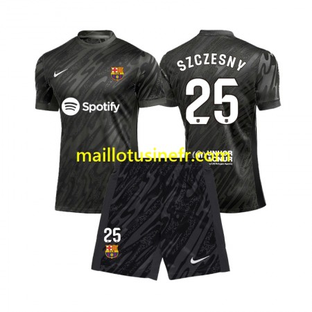 Maillot de Foot FC Barcelone Wojciech Szczesny 25 Extérieur Gardien 2024-25 - Enfant Maillot de Foot FC Barcelone Wojciech Szczesny 25 Extérieur Gardien 2024-25 - Enfant